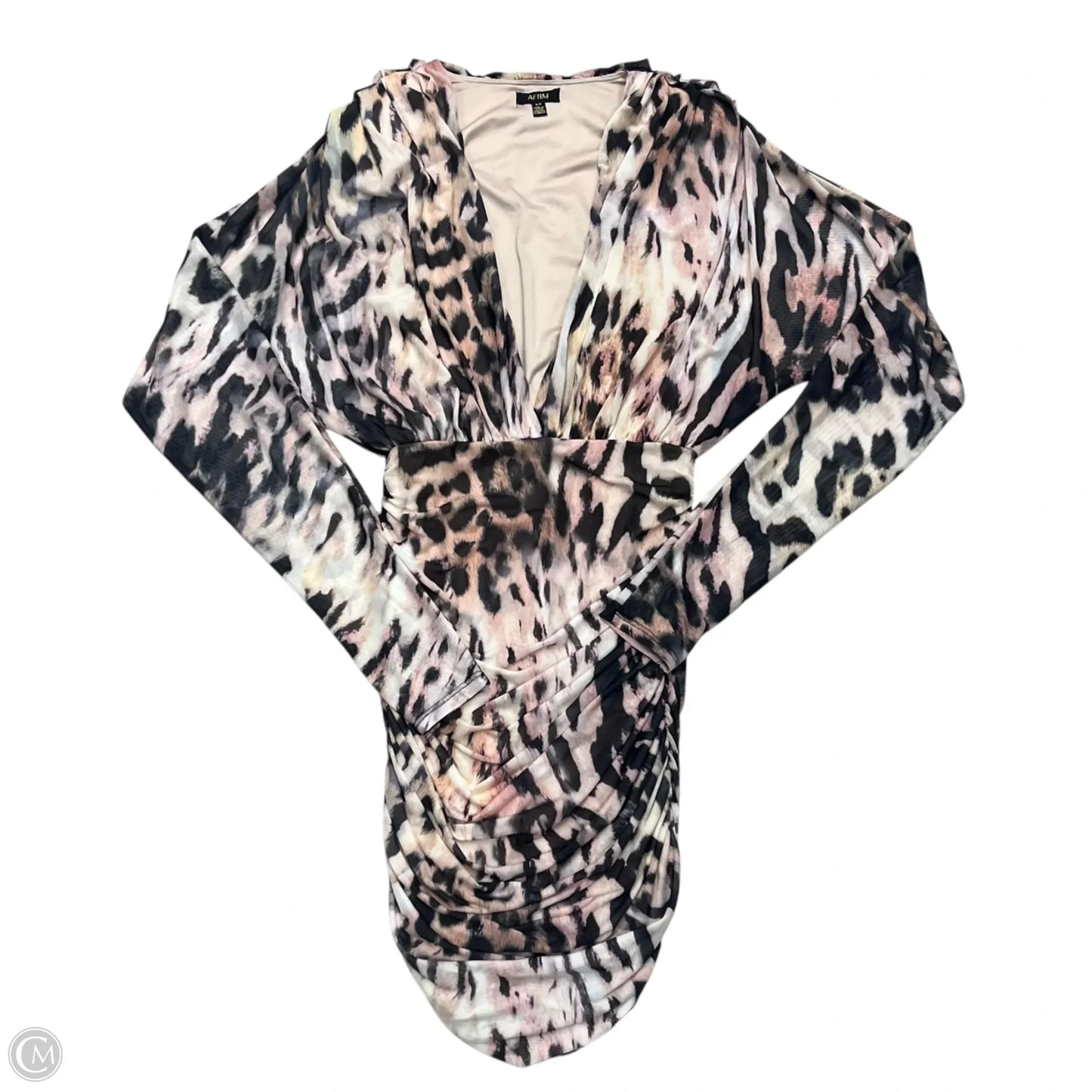 Dress Party Short By Afrm In Black & Tan, Size: S