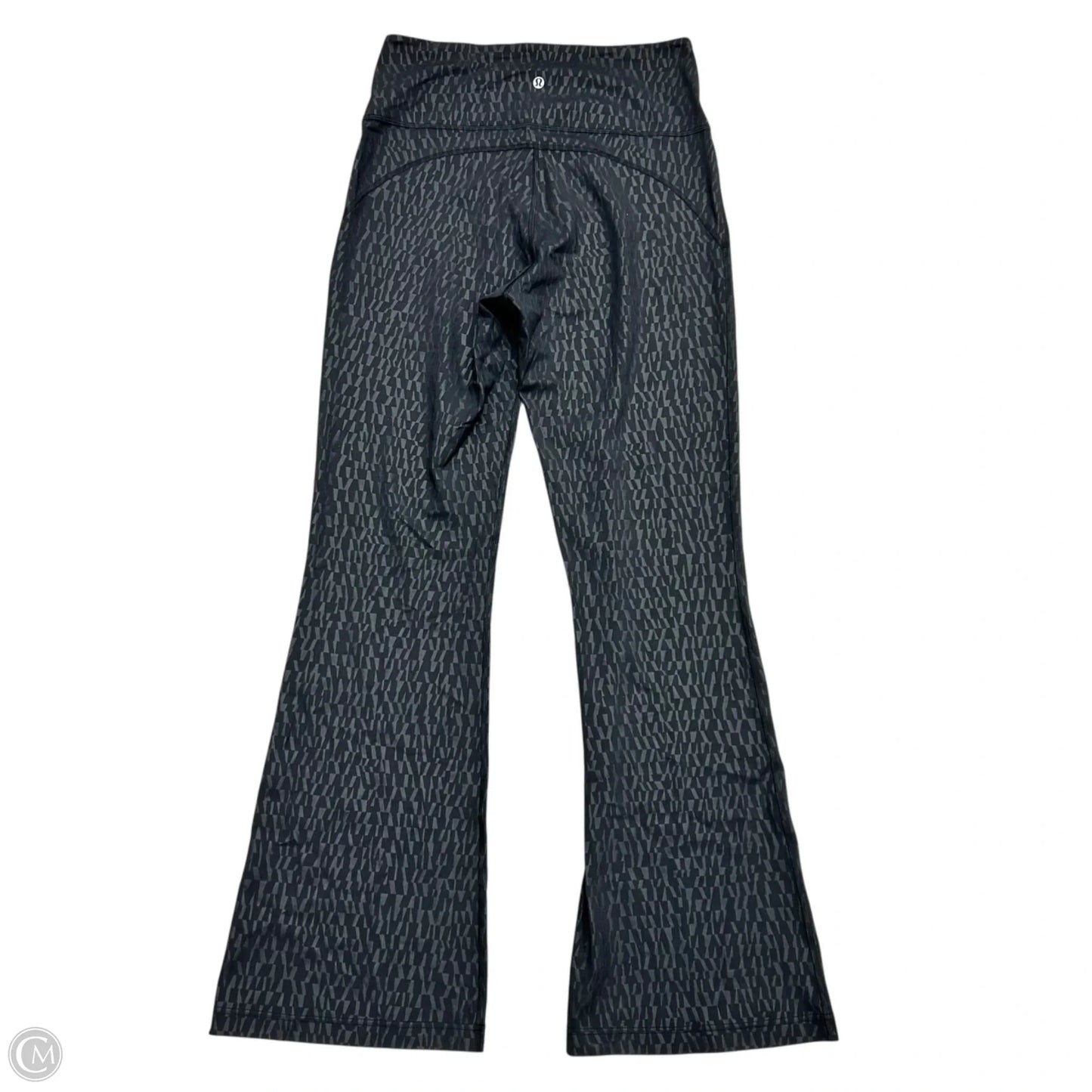 Athletic Pants By Lululemon In Black & Grey, Size: L
