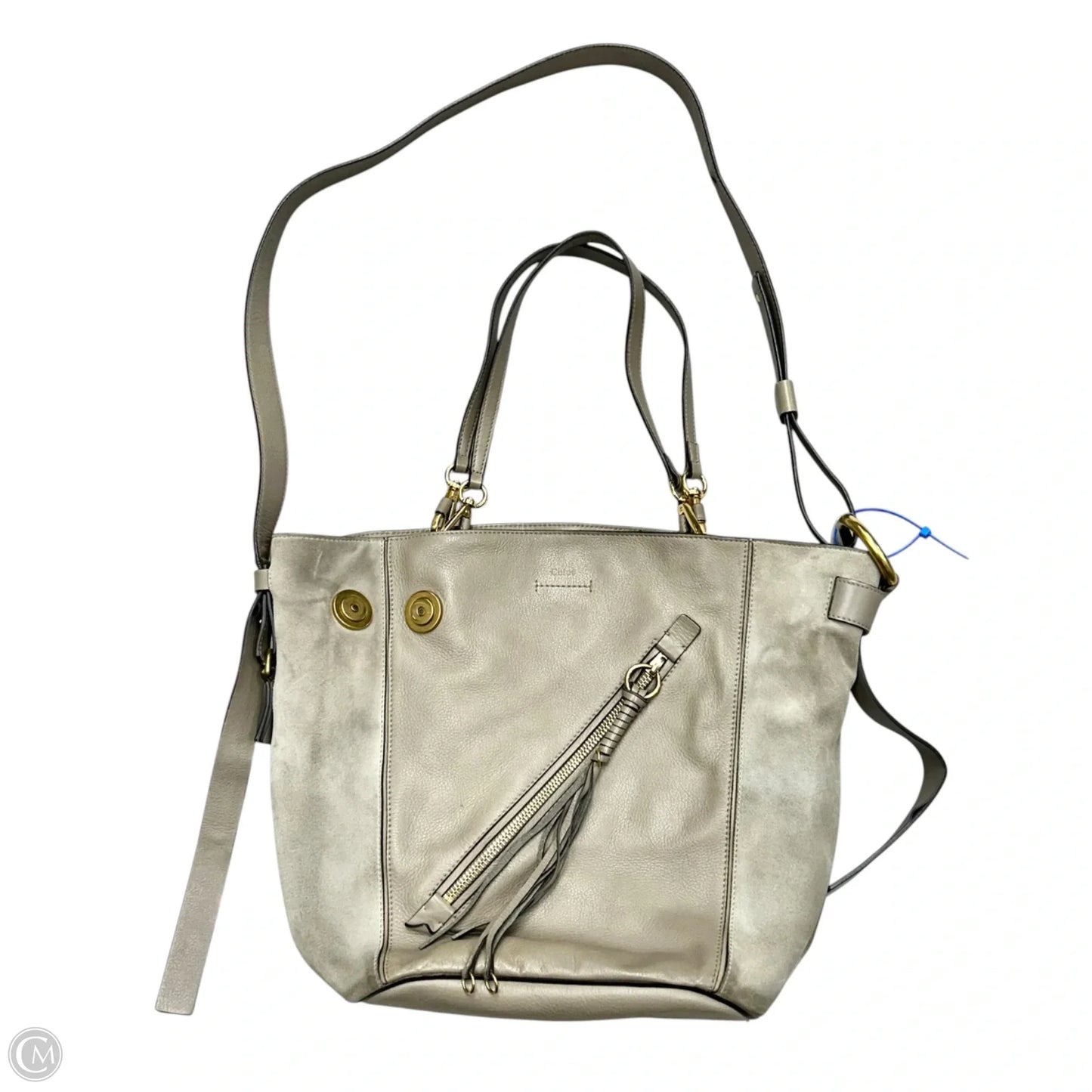 Handbag Luxury Designer By Chloe, Size: Large