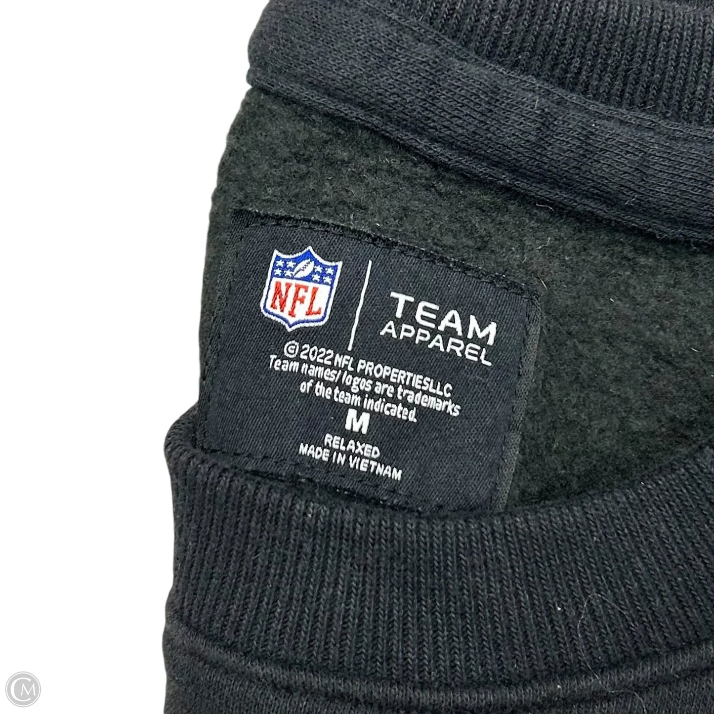 Sweatshirt Crewneck By Nfl In Black, Size: M