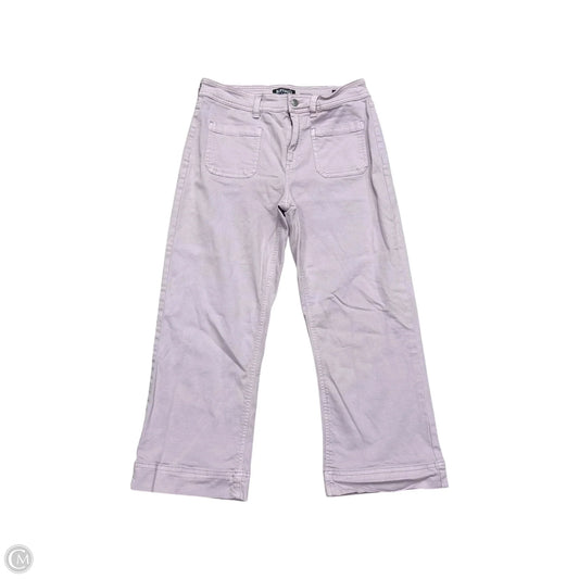 Jeans Wide Leg By Buffalo David Bitton In Purple Denim, Size: 10