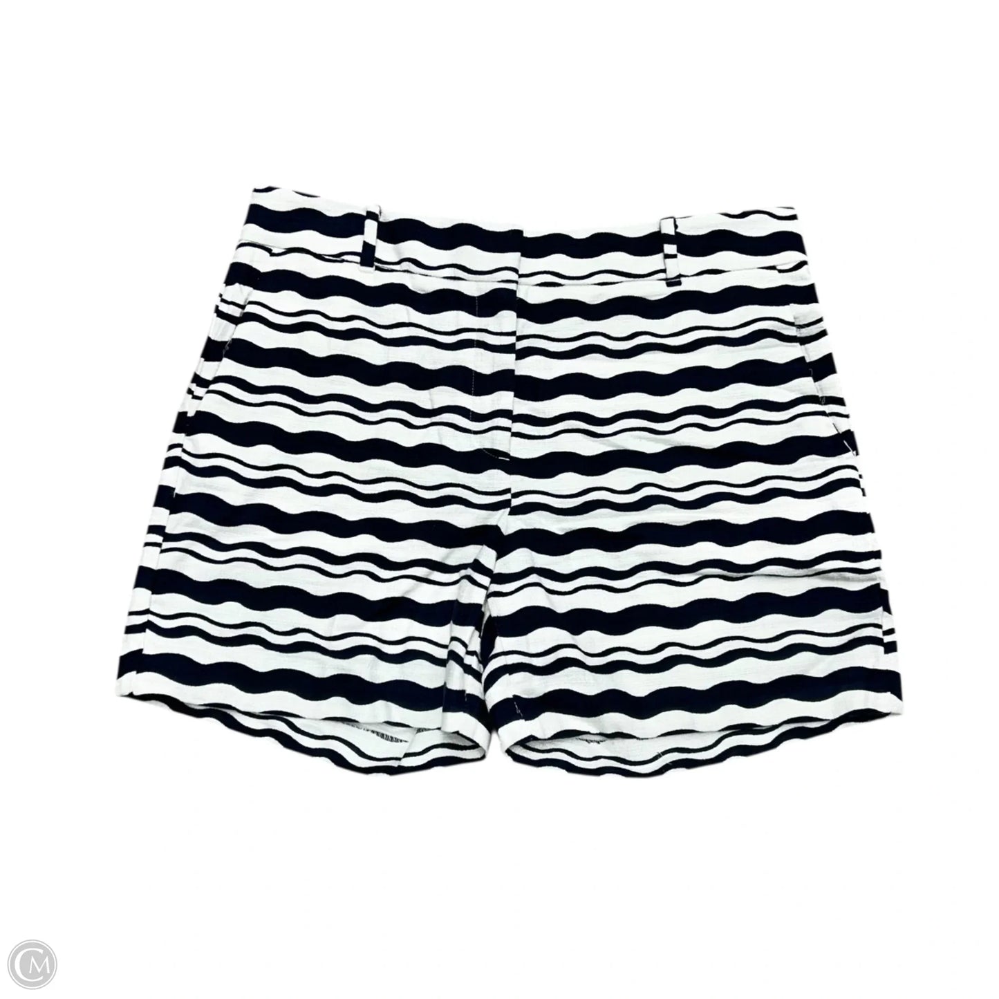 Shorts By Ann Taylor In Blue & White, Size: 6