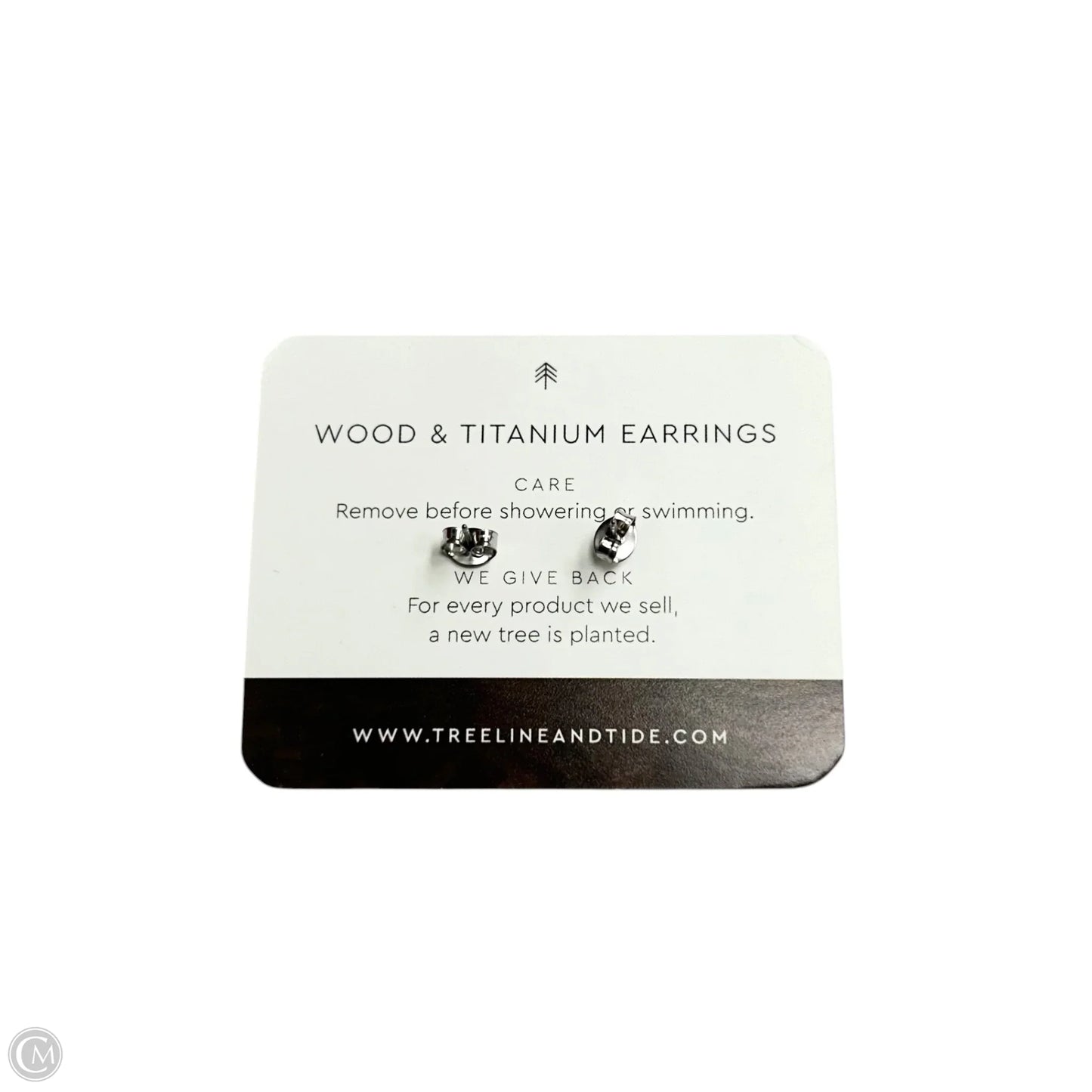 Earrings Stud By Treeline & Tide