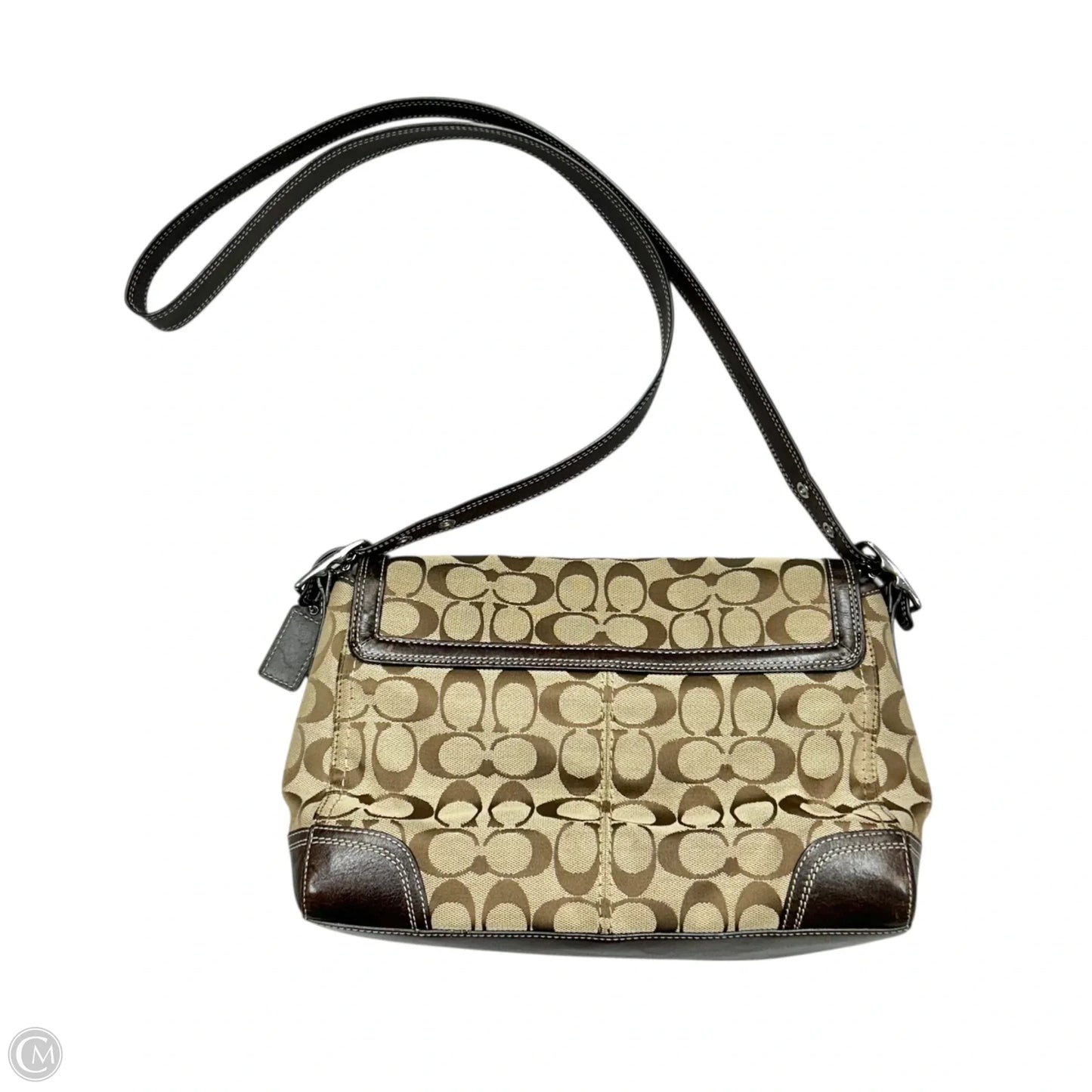 Crossbody Designer By Coach, Size: Medium