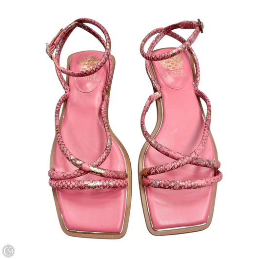 Sandals Flats By Vince Camuto In Pink, Size: 8