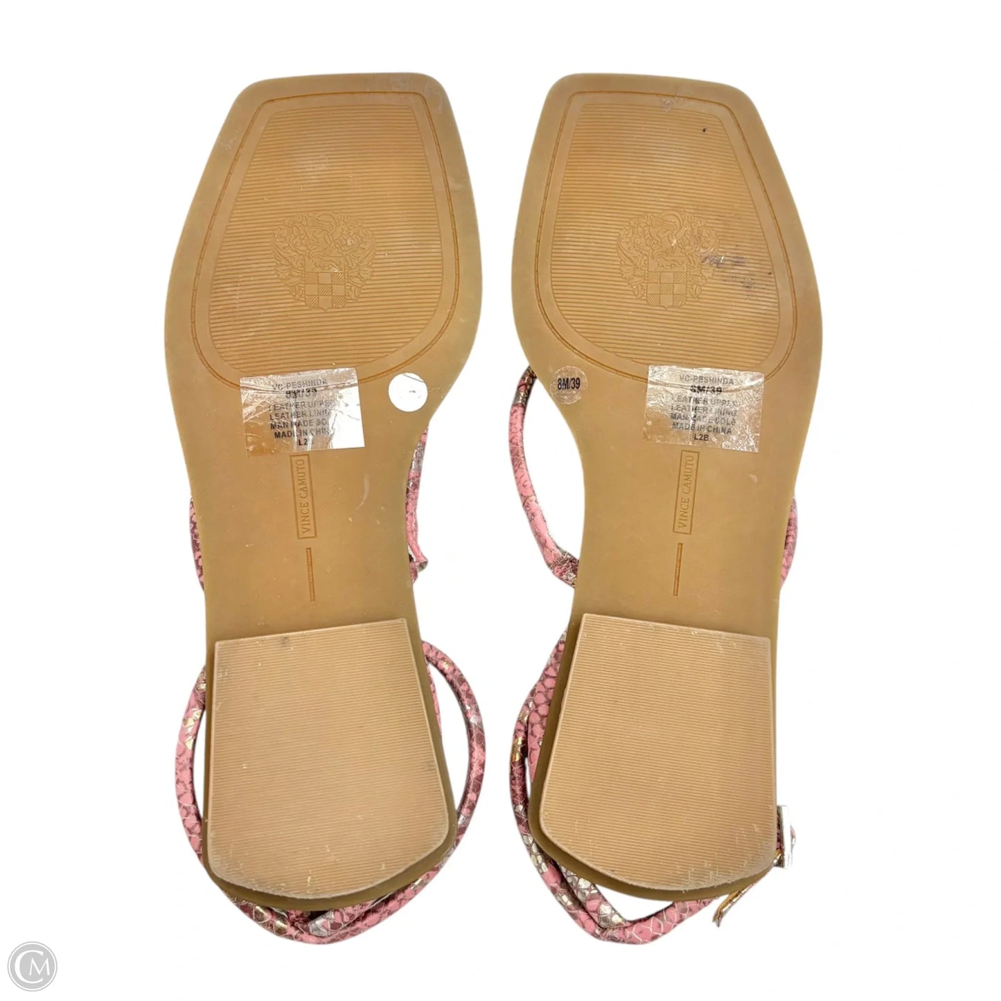 Sandals Flats By Vince Camuto In Pink, Size: 8