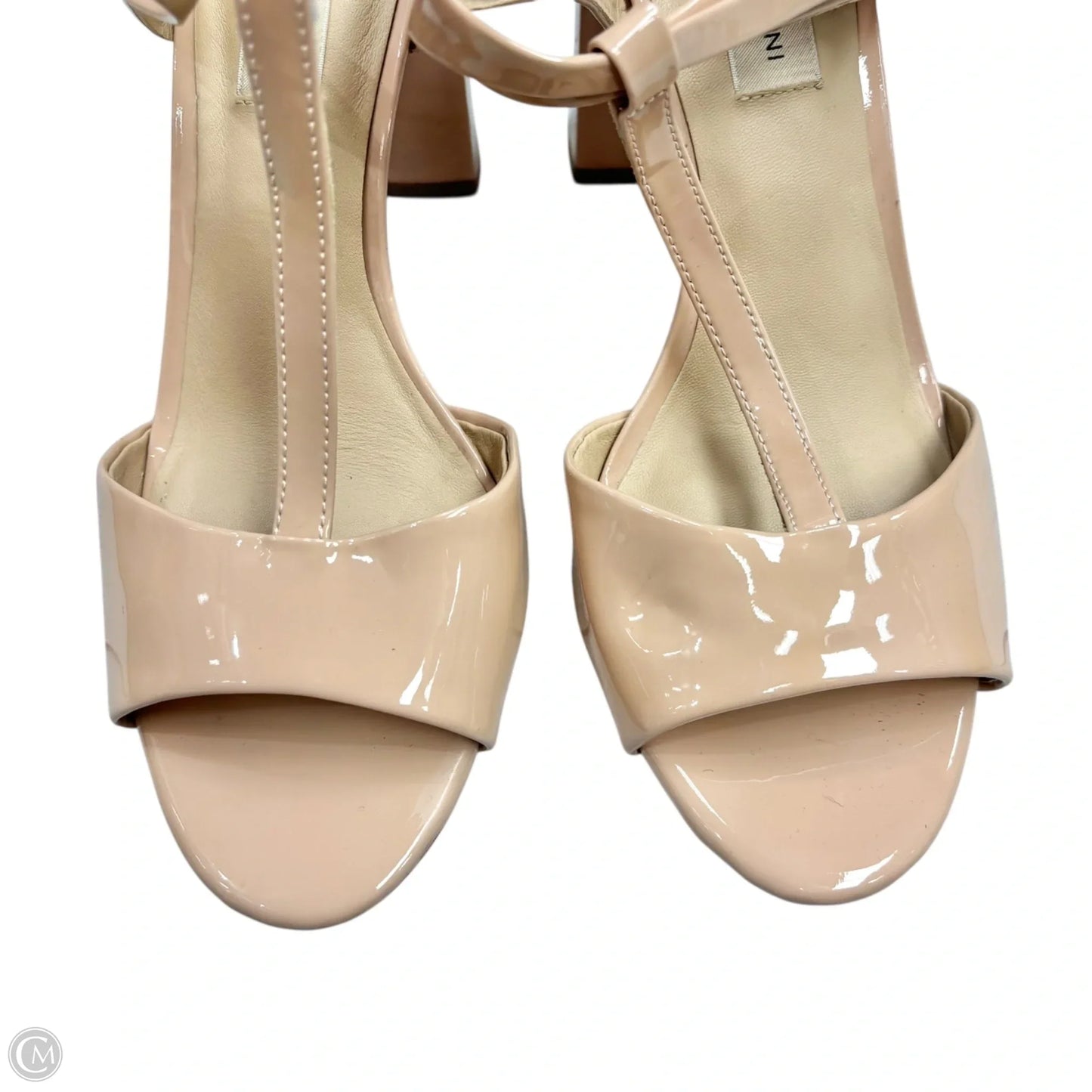 Sandals Heels Block By Antonio Melani In Tan, Size: 8