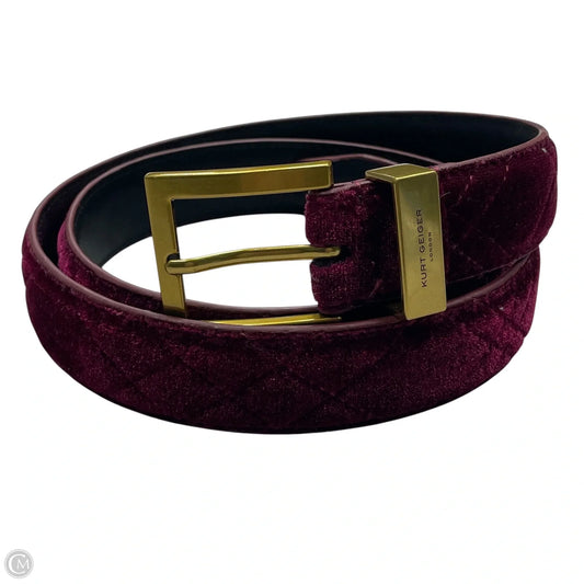Belt Designer By Kurt Geiger, Size: Medium