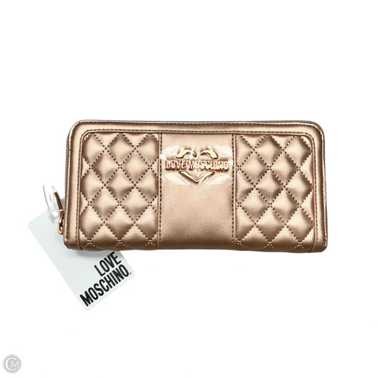 Wallet By Love Moschino, Size: Medium