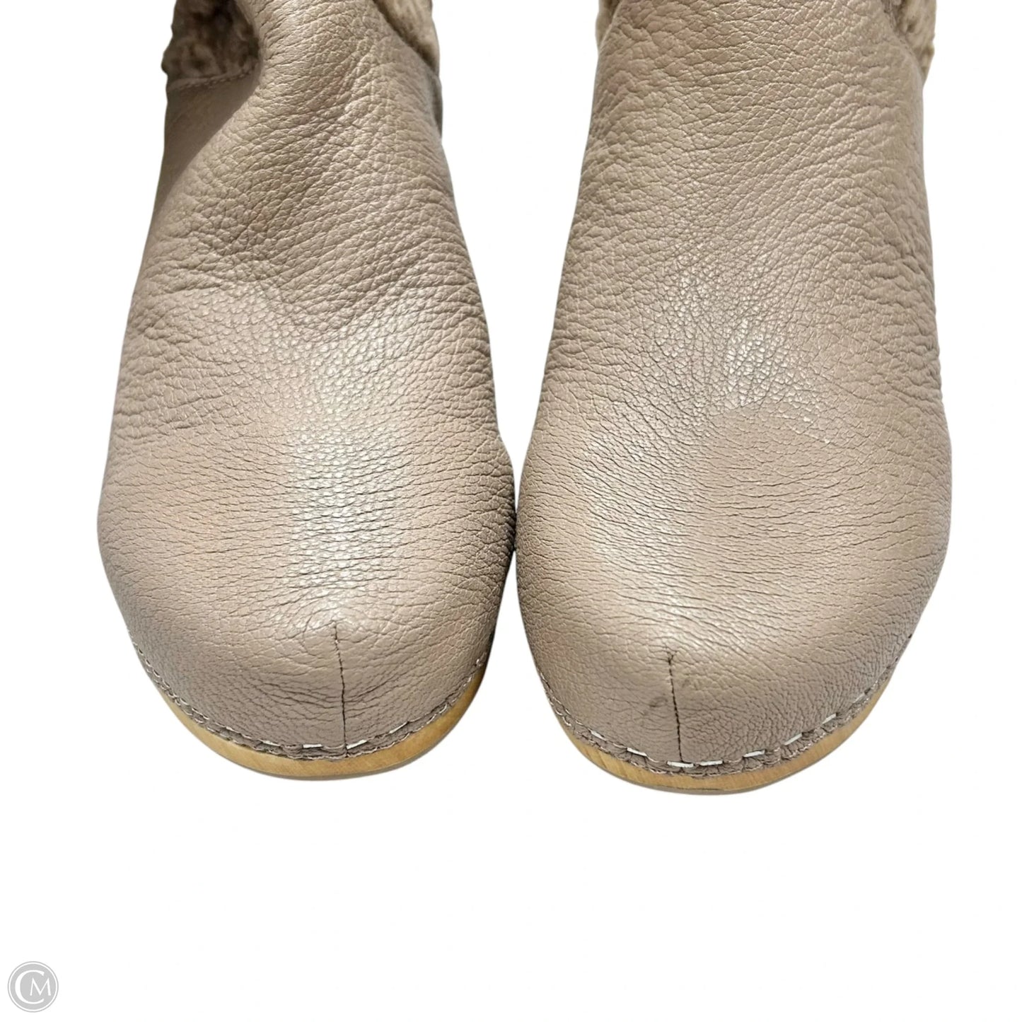 Boots Knee Heels By Kelsi Dagger In Taupe, Size: 9