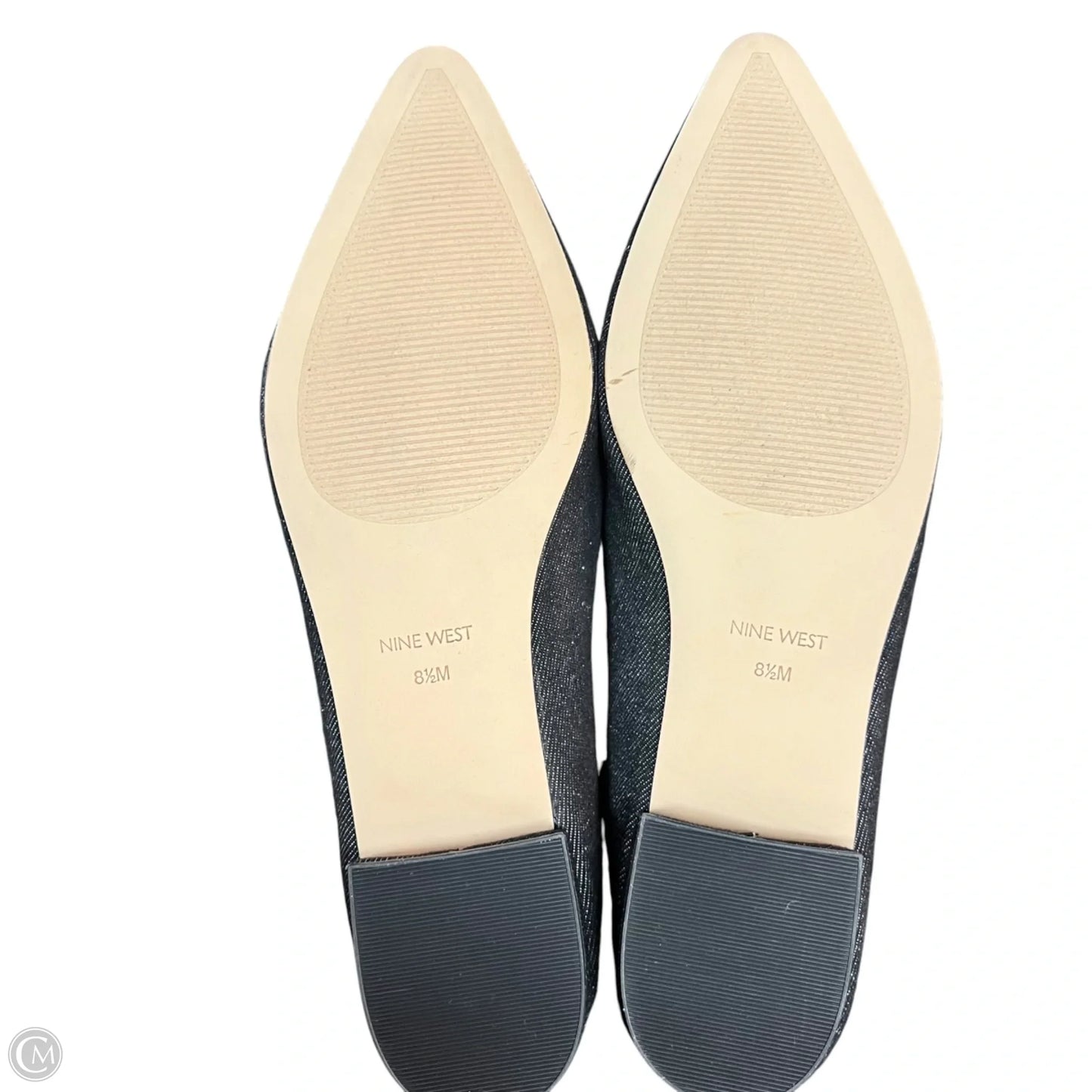 Shoes Flats By Nine West In Black, Size: 8.5