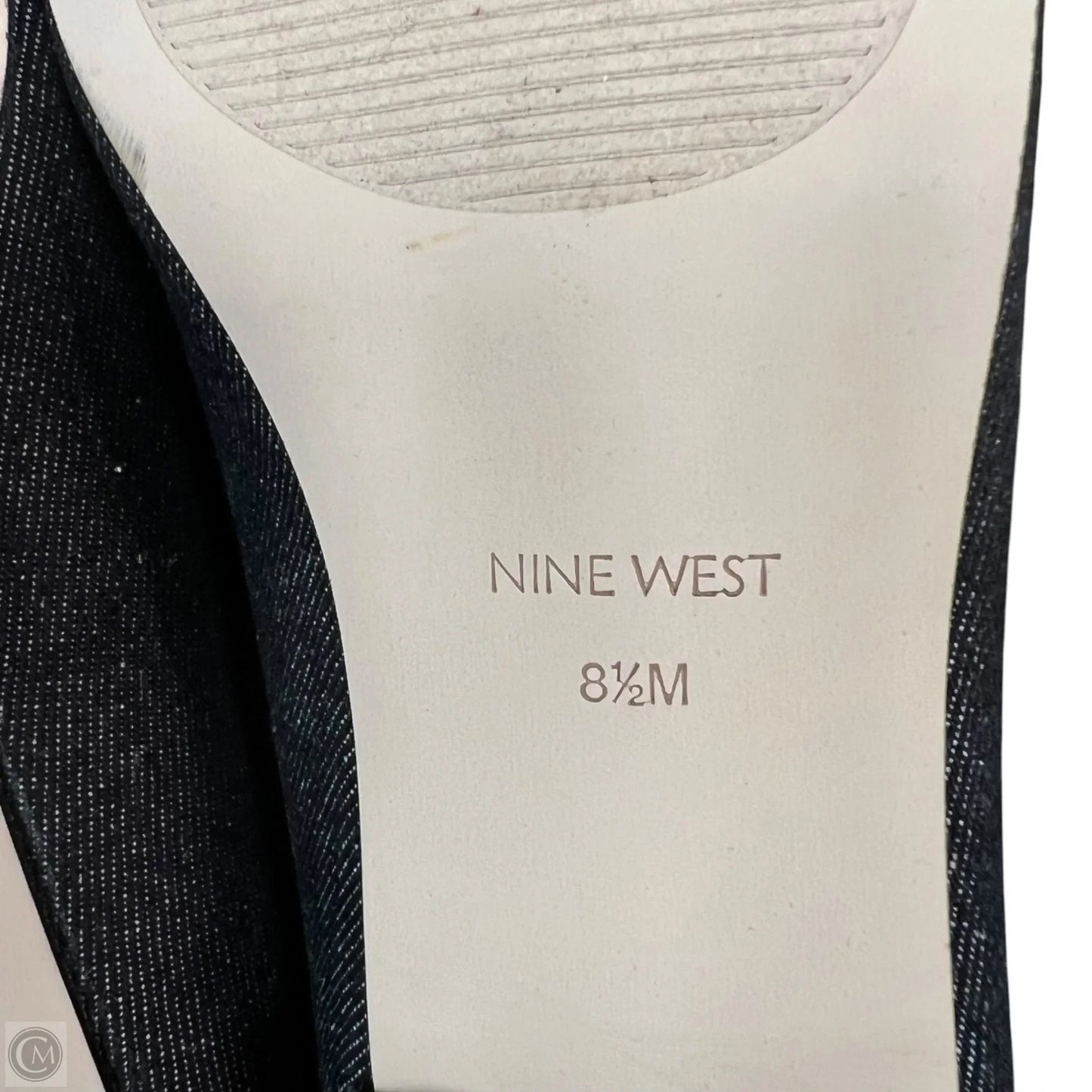 Shoes Flats By Nine West In Black, Size: 8.5