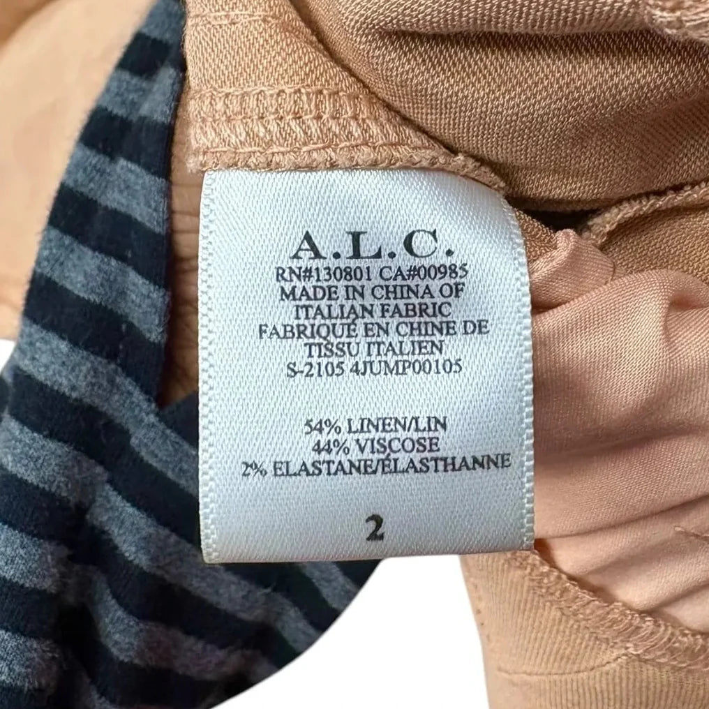 Jumpsuit By Alc In Peach, Size: Xs