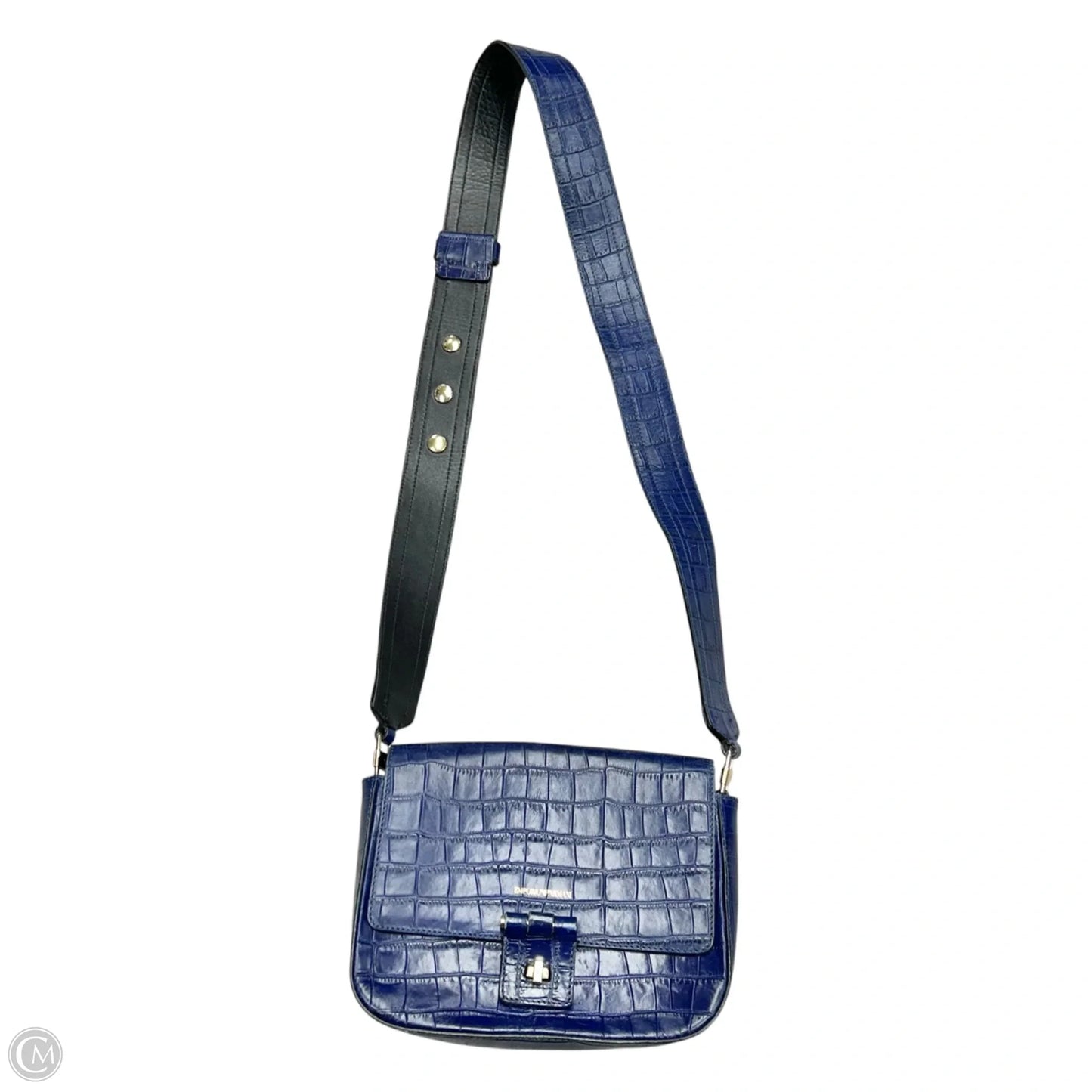 Crossbody Leather By Emporio Armani, Size: Small