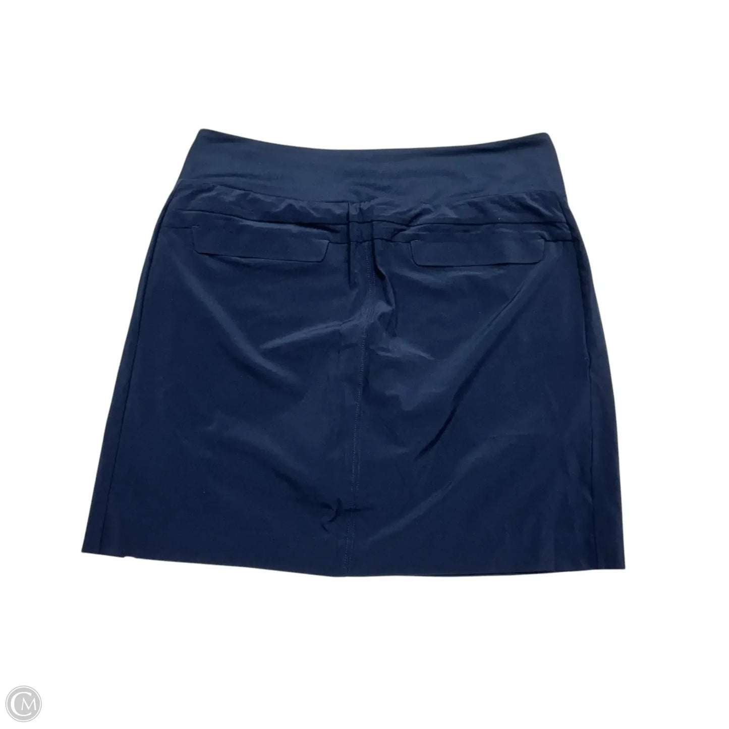 Athletic Skort By Athleta In Navy, Size: Lt