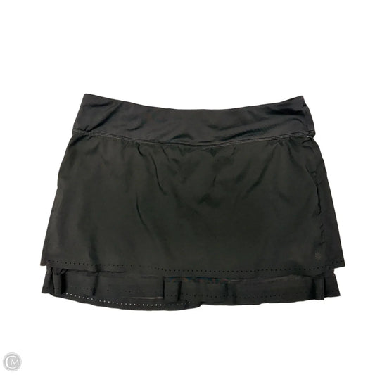 Athletic Skort By Athleta In Black, Size: L