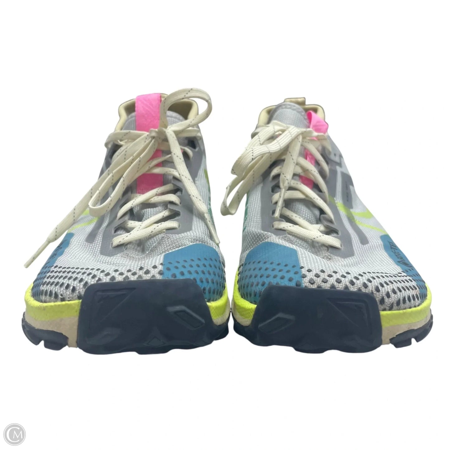 Shoes Athletic By Nike In Blue & Grey, Size: 8