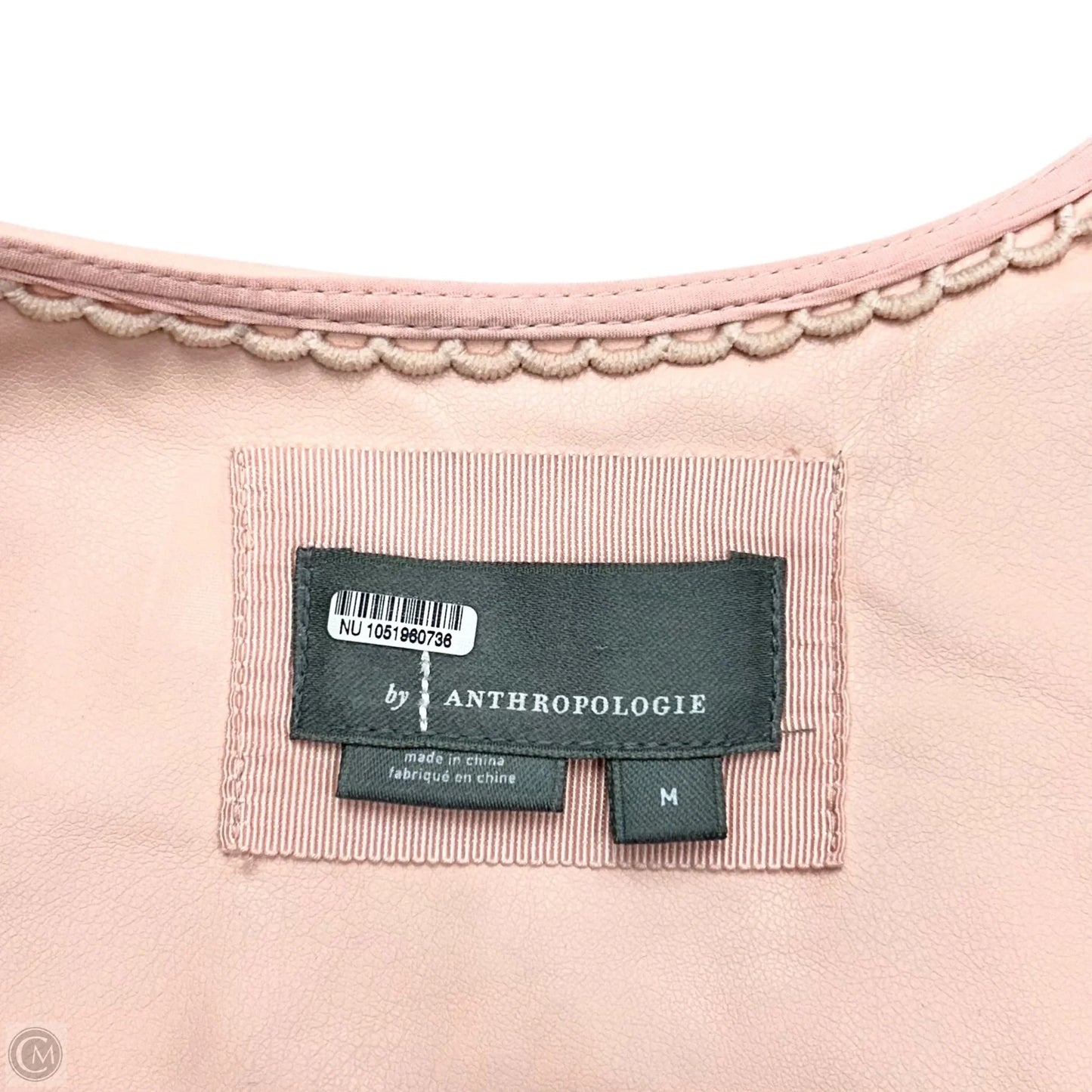 Dress Casual Short By Anthropologie In Pink, Size: M