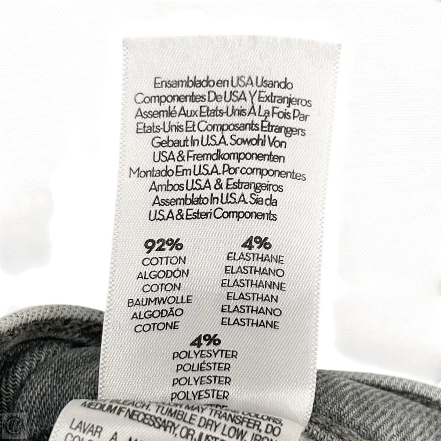 Jeans Flared By Mother In Grey Denim, Size: 8