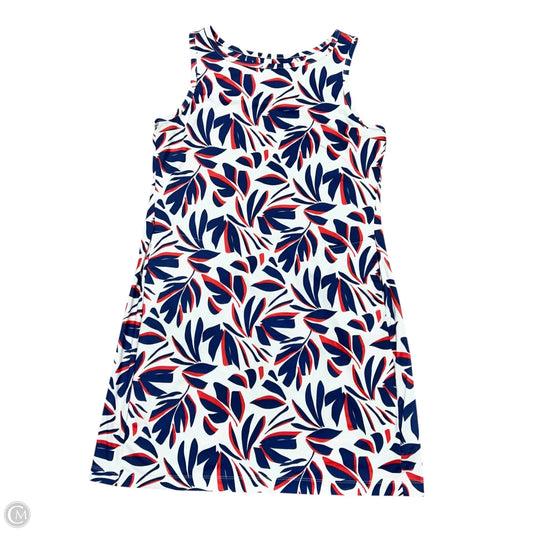 red white and blue athletic dress Cotton Poplin Color Block Maxi Dress Red/White/Blue main image 0