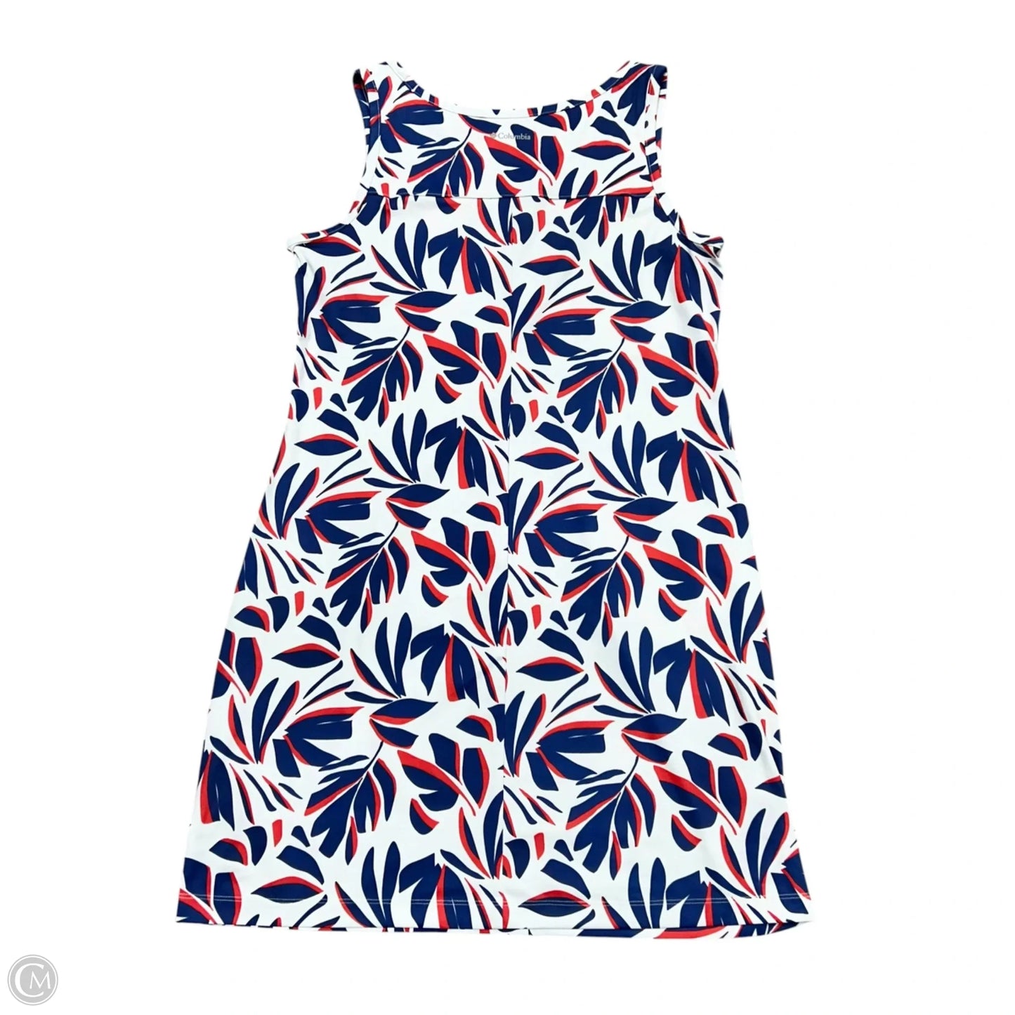 Athletic Dress By Columbia In Blue Red & White, Size: L