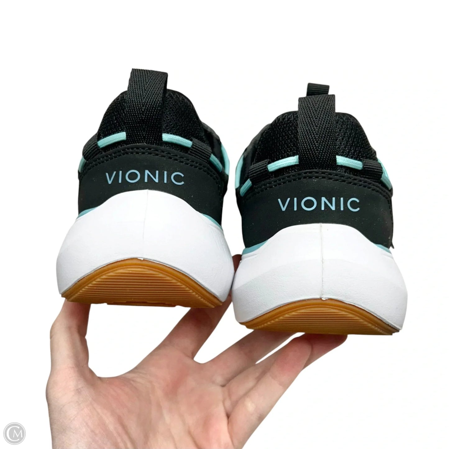 Shoes Athletic By Vionic In Black & White, Size: 5