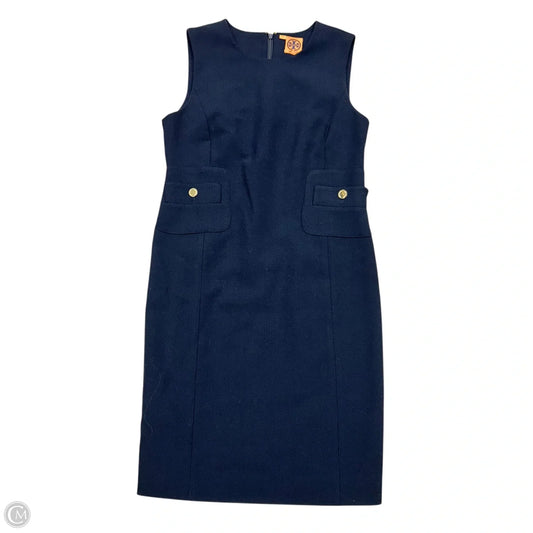 Dress Designer By Tory Burch In Navy, Size: M