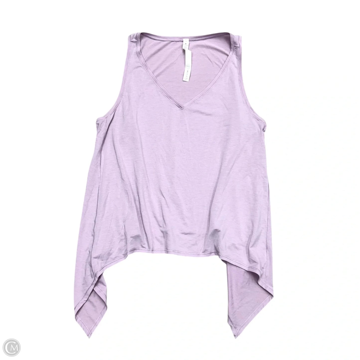 Athletic Tank Top By Lululemon In Purple, Size: M