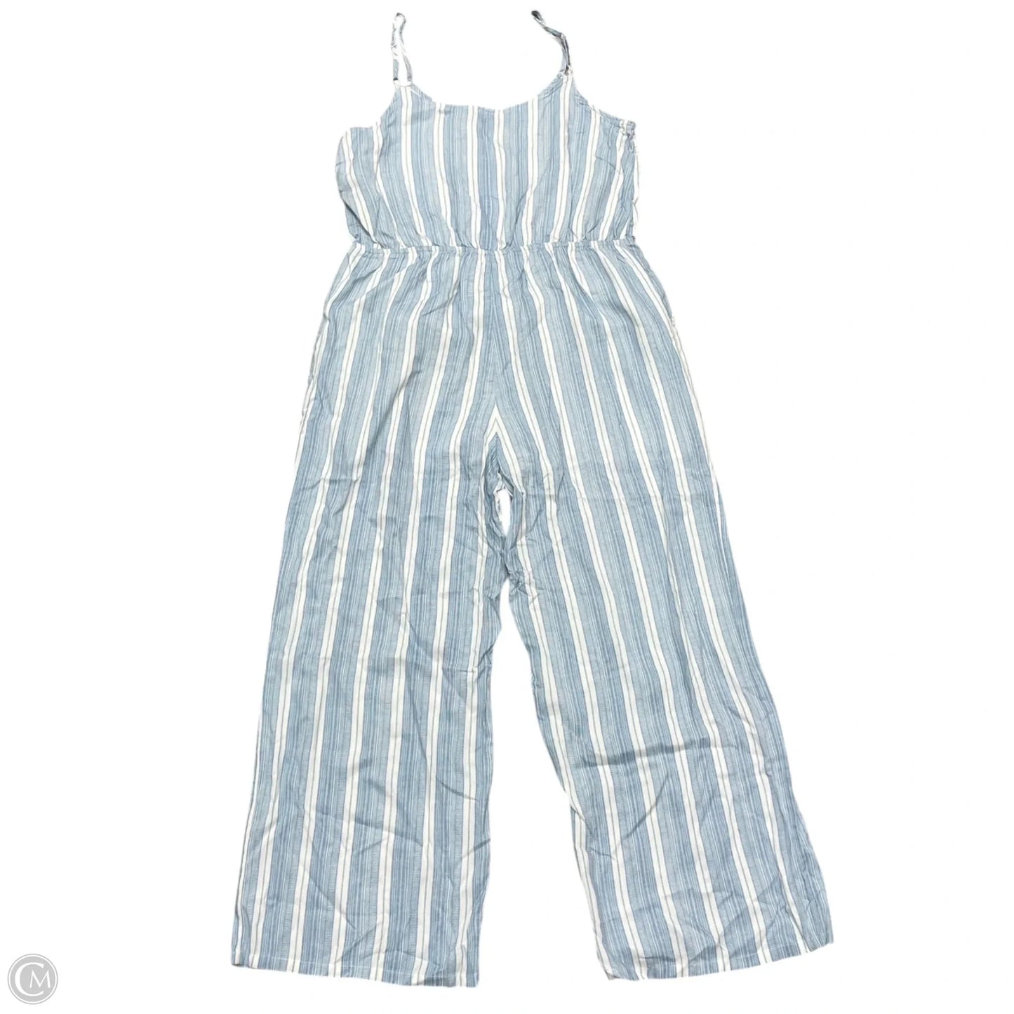 Jumpsuit By Dizzy Lizzy In Blue & White, Size: L