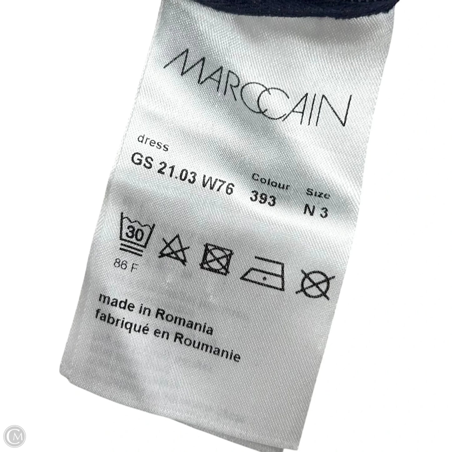 Dress Casual Maxi By Marccain Sports In Blue & White, Size: S