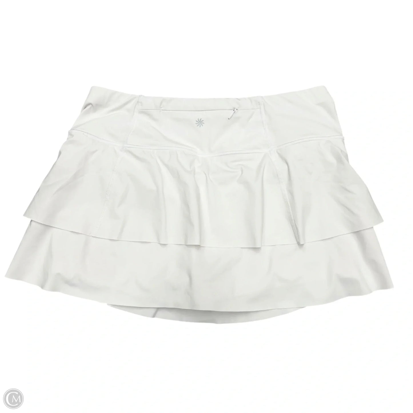 Athletic Skort By Athleta In White, Size: L