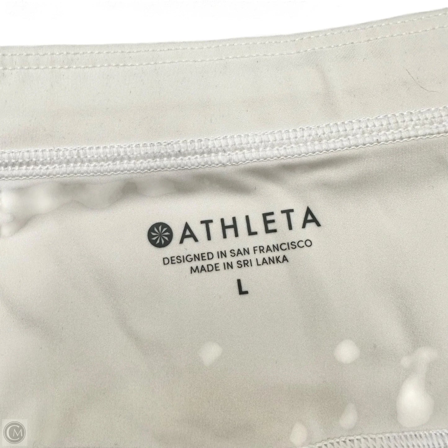 Athletic Skort By Athleta In White, Size: L