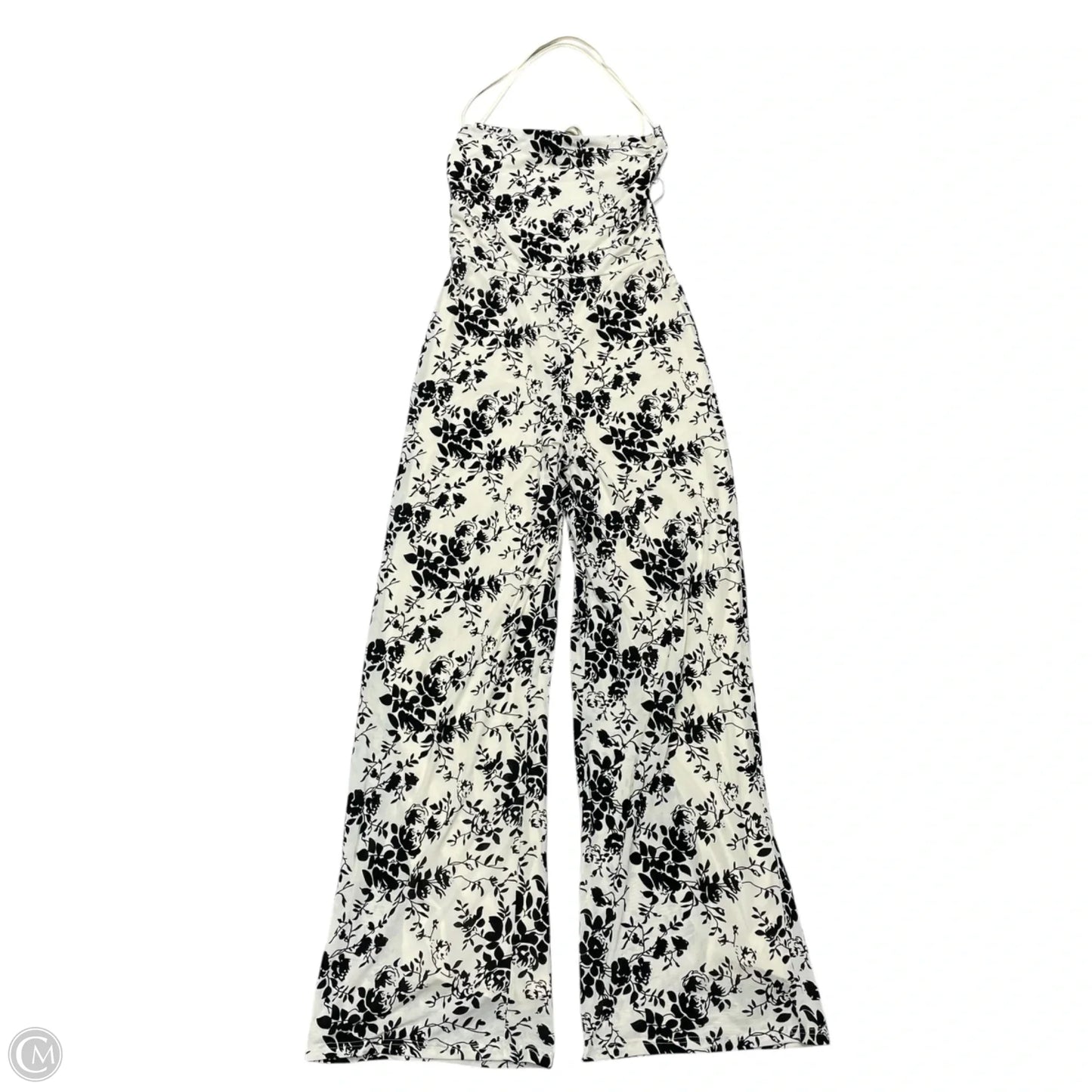 Jumpsuit By Fashion Nova In Black & Cream, Size: M