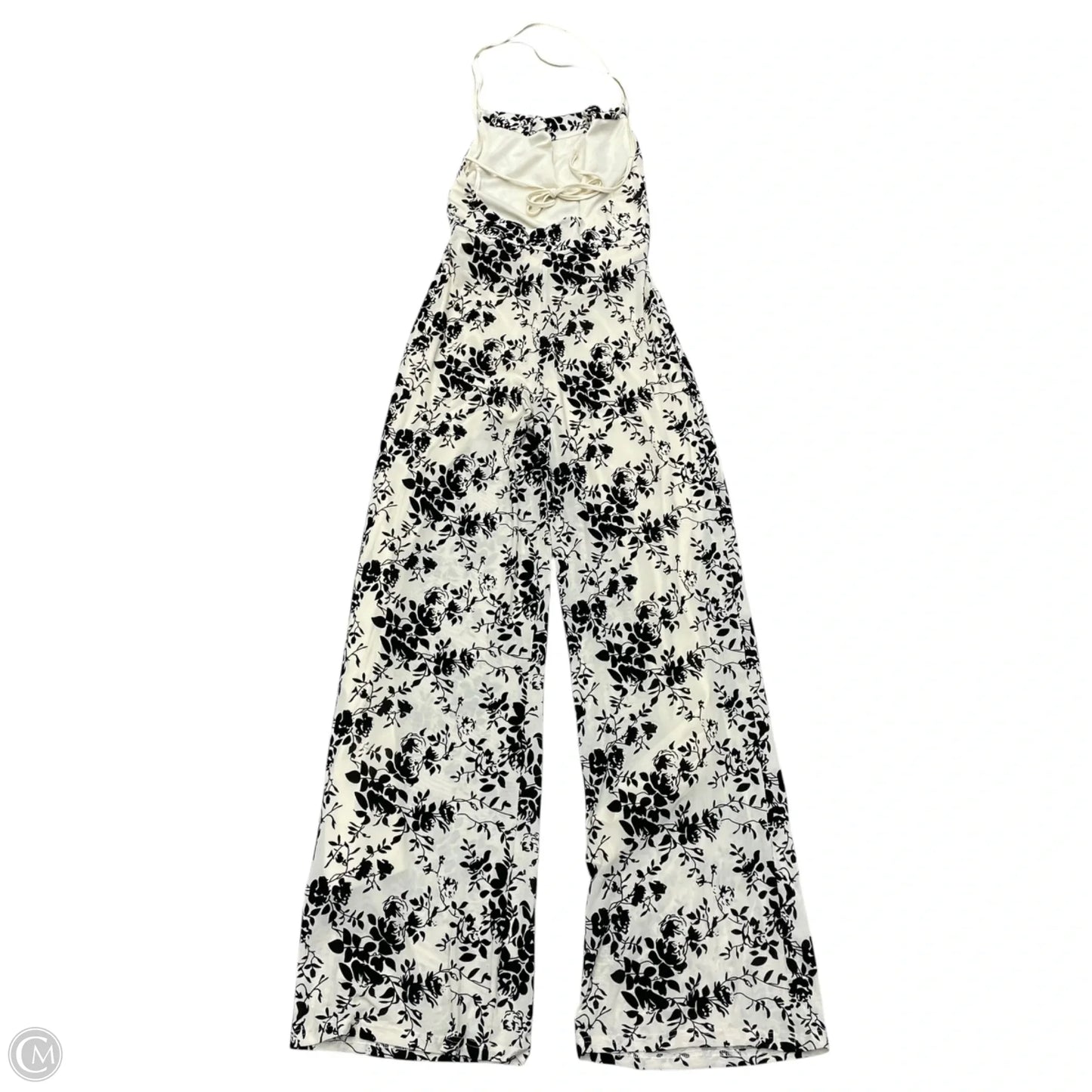 Jumpsuit By Fashion Nova In Black & Cream, Size: M