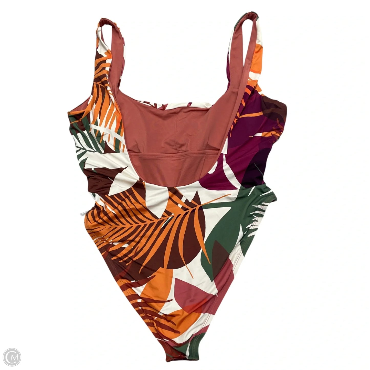 Swimsuit By Vitamin A In Tropical Print, Size: Xl