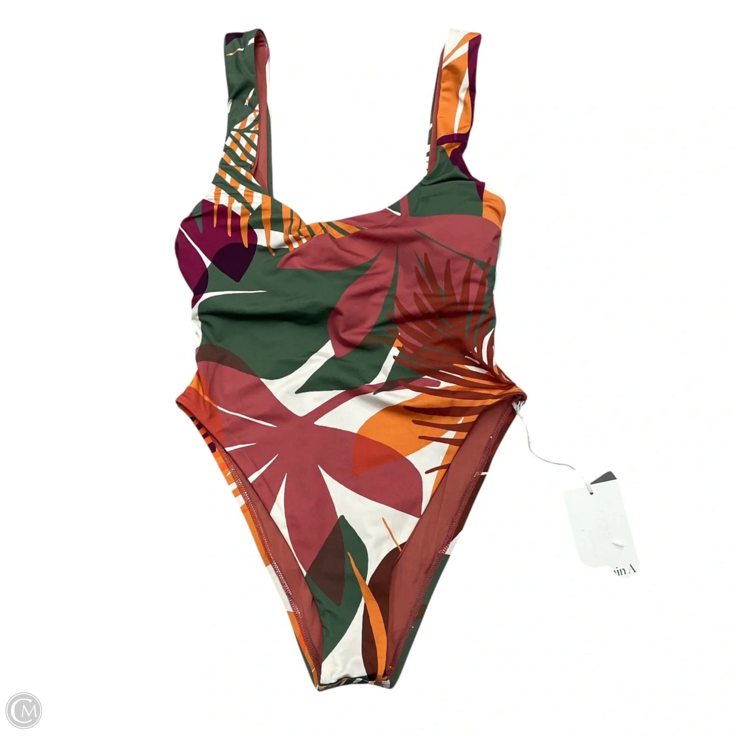 Swimsuit By Vitamin A In Tropical Print, Size: Xs
