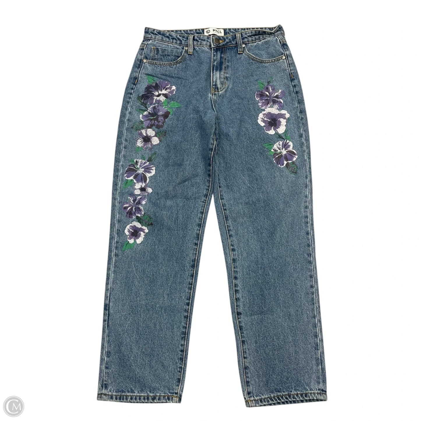 Jeans Straight By Clothes Mentor In Blue Denim, Size: 8
