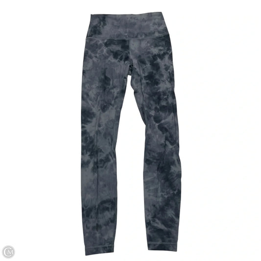Athletic Leggings By Lululemon In Grey, Size: S