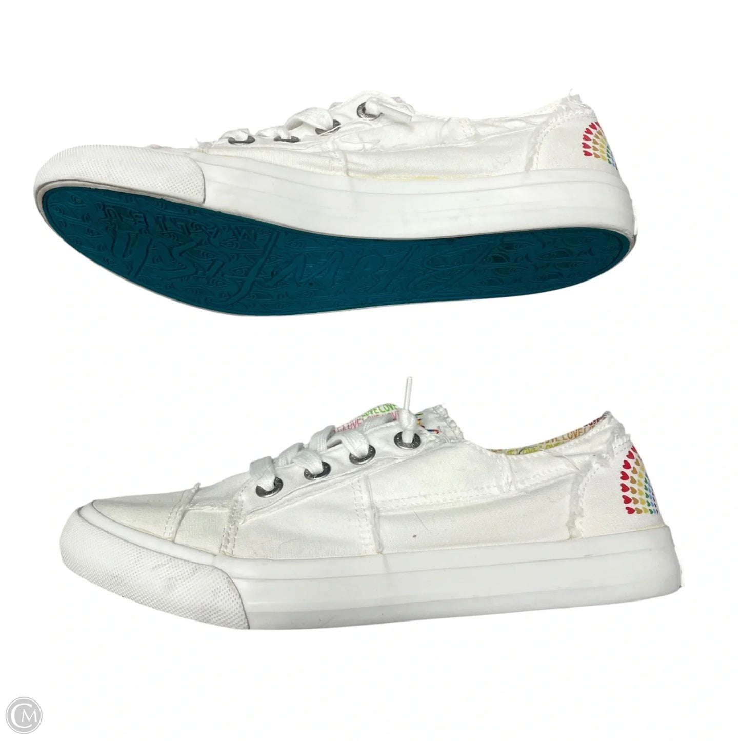 Shoes Sneakers By Blowfish In White, Size: 8.5