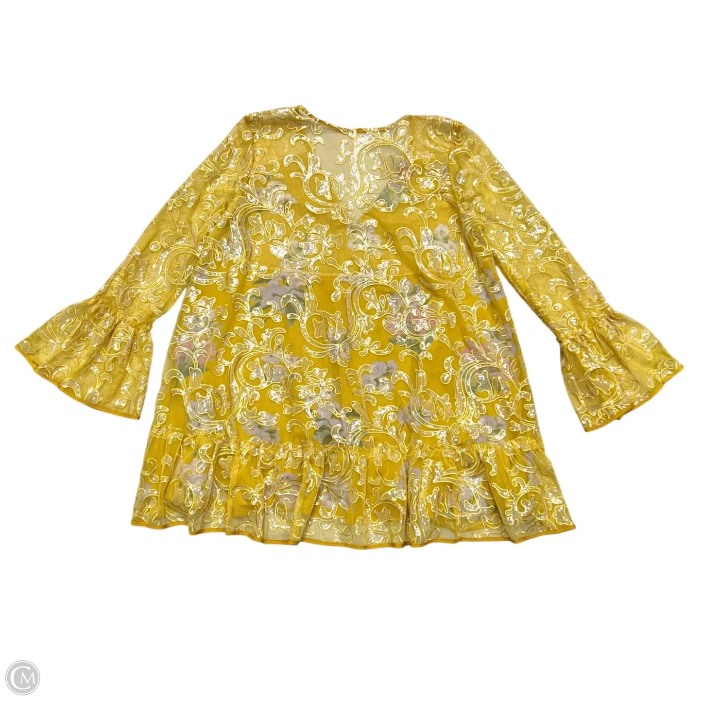 Dress Party Short By Free People In Yellow, Size: L