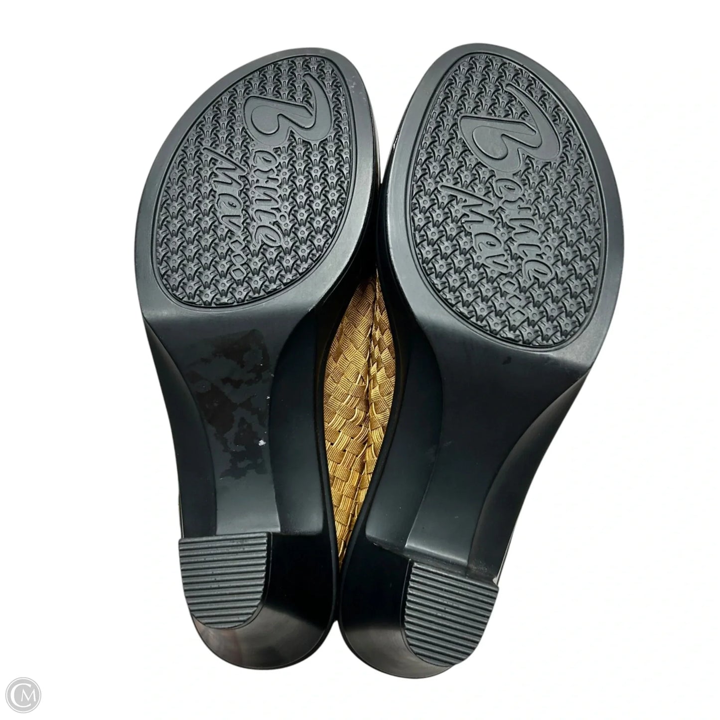 Sandals Heels Block By Bernie Mev In Brown, Size: 9.5
