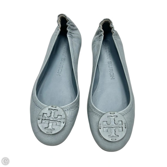 Shoes Designer By Tory Burch In Blue, Size: 7