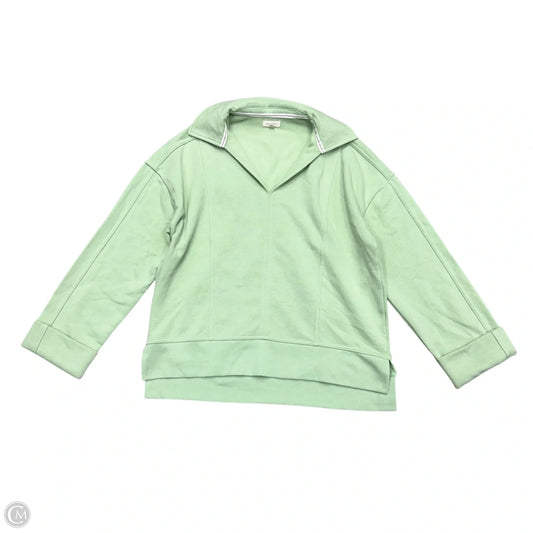 Sweatshirt Crewneck By Pilcro In Green, Size: S