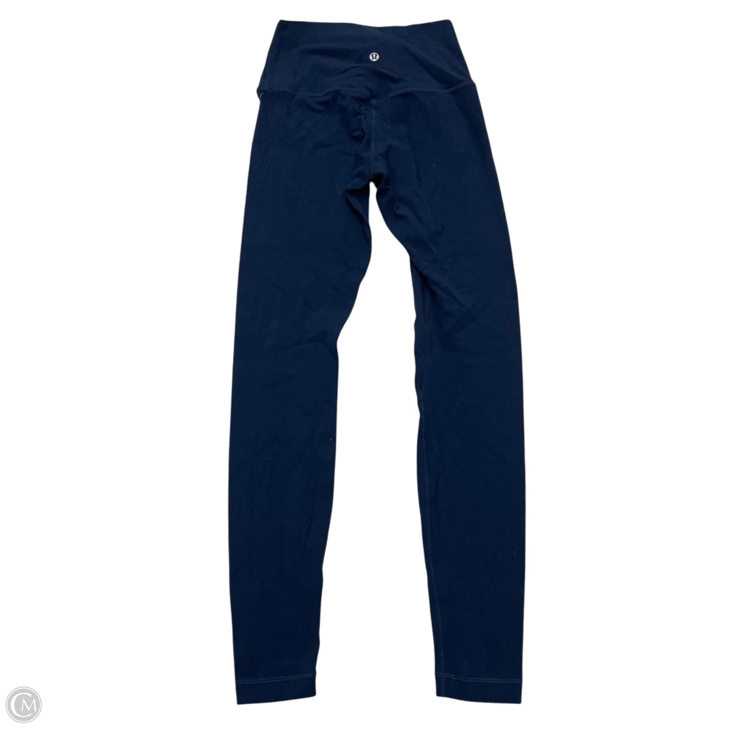 Athletic Leggings By Lululemon In Navy, Size: S