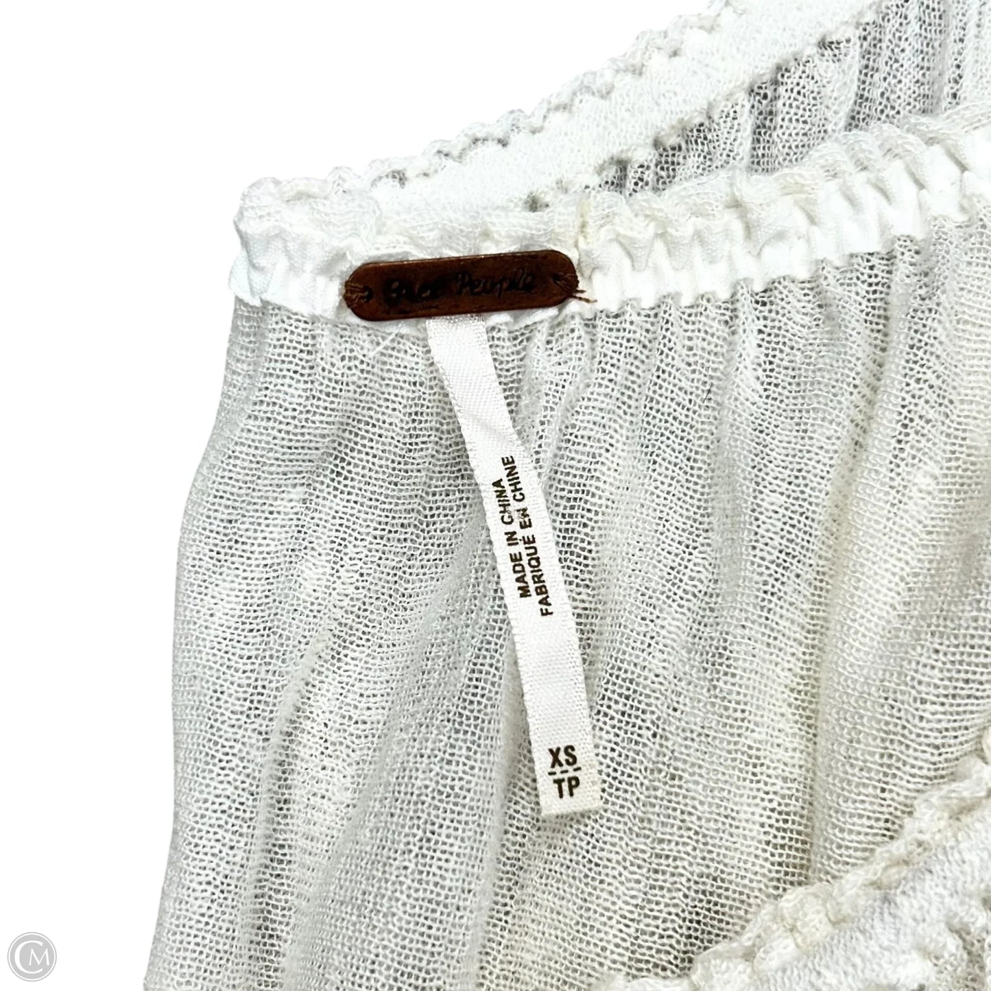 Swimwear Cover-up By Free People In Cream, Size: Xs