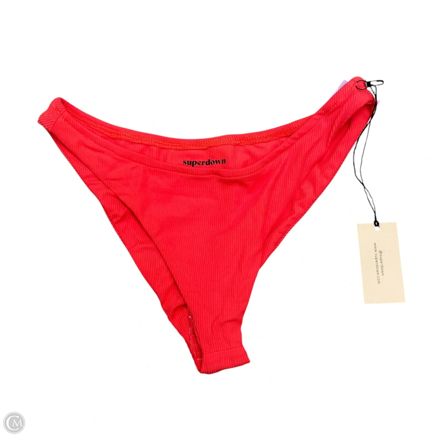 Swimsuit Bottom By Superdown In Red, Size: Xxs