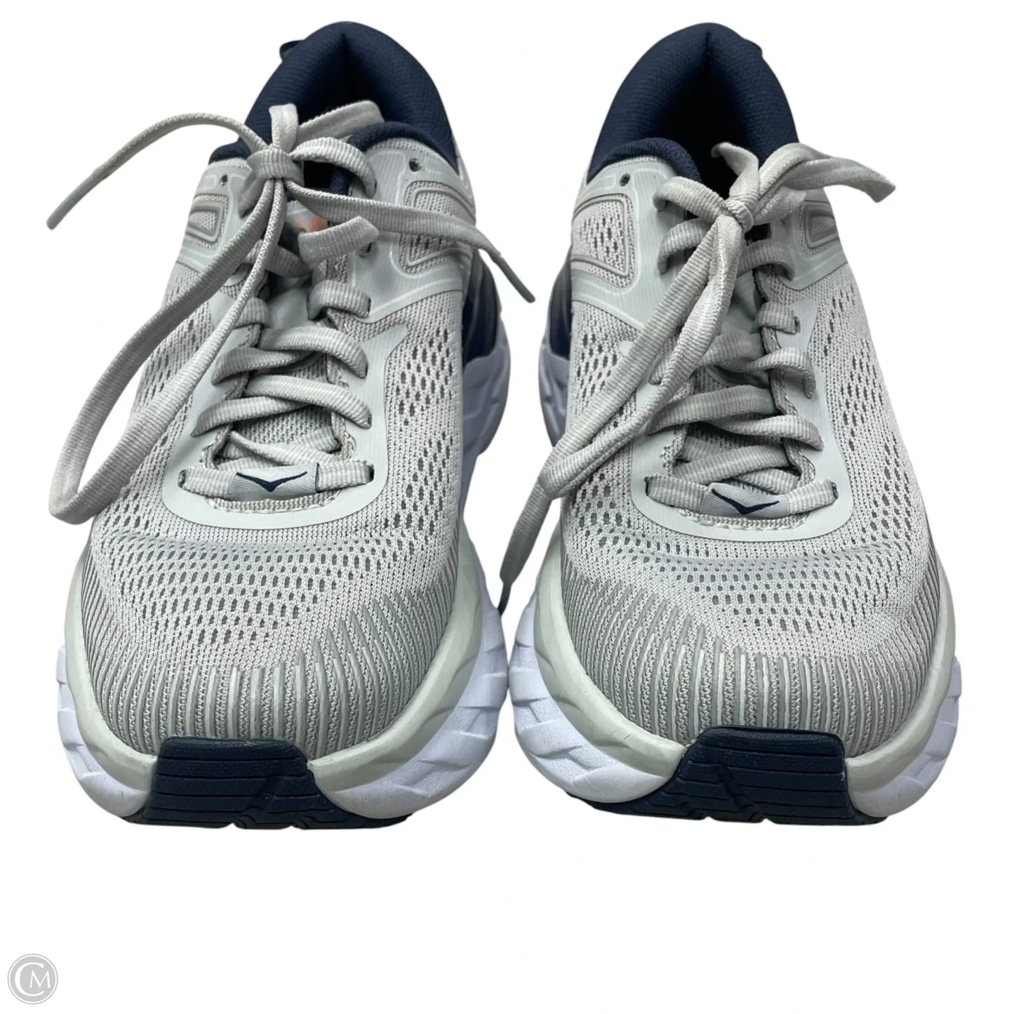 Shoes Athletic By Hoka In Grey, Size: 5