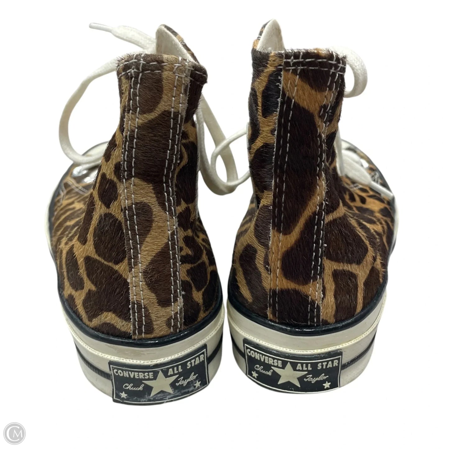 Shoes Sneakers By Converse In Animal Print, Size: 5