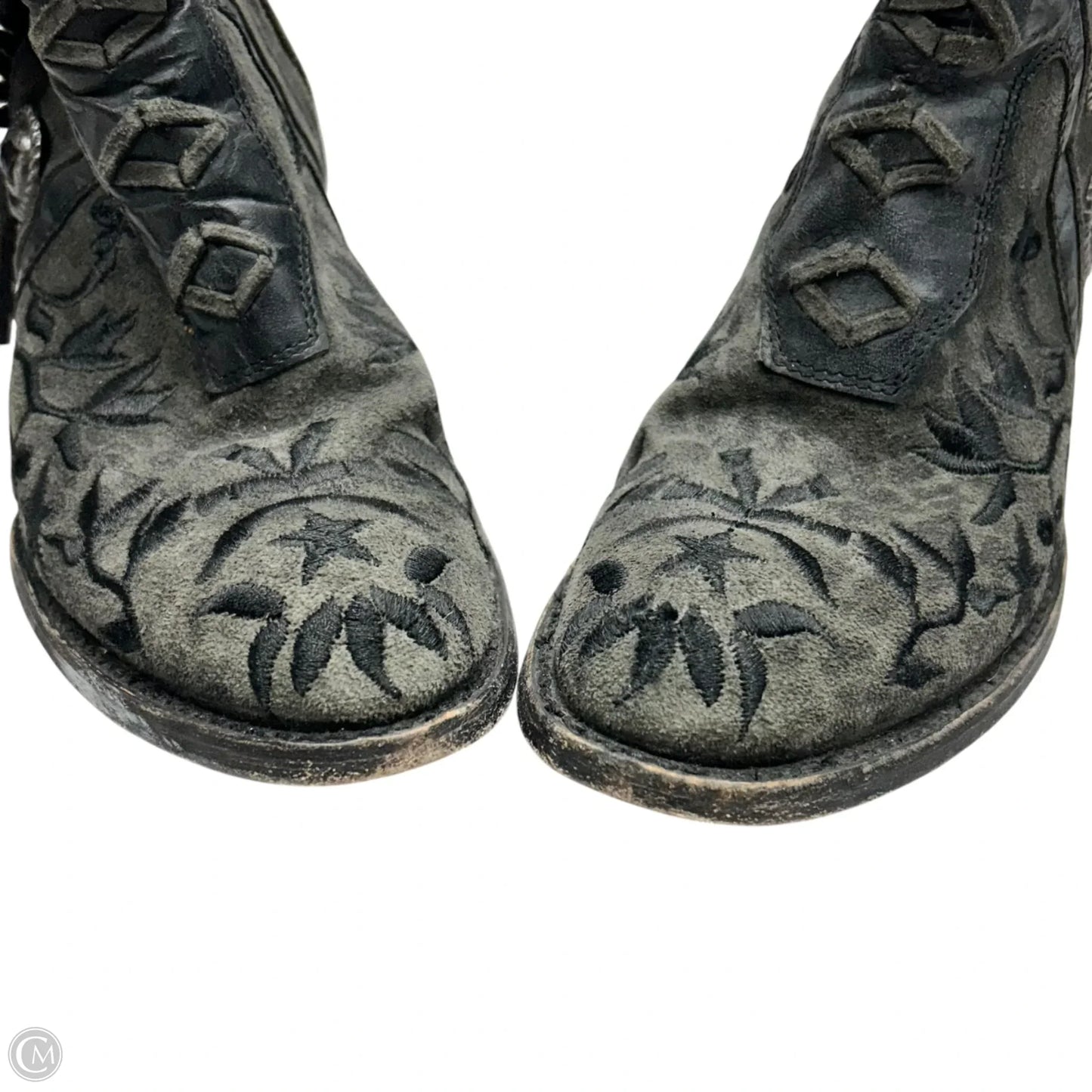 Boots Leather By Mexicana In Grey, Size: 6