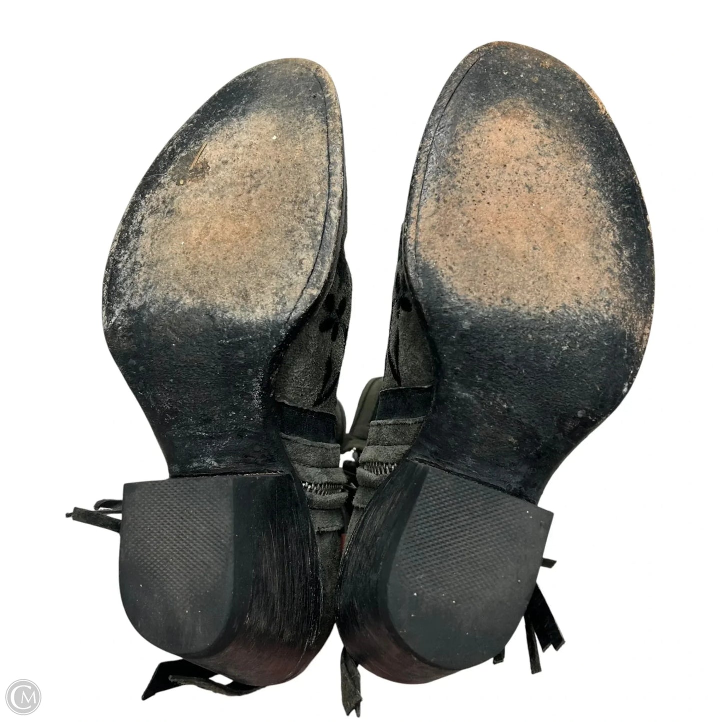 Boots Leather By Mexicana In Grey, Size: 6